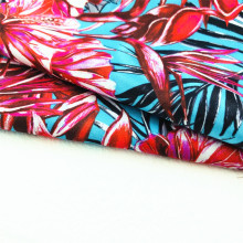 100% Silk Charmeuse 16mm Custom Printed Dress Fabric